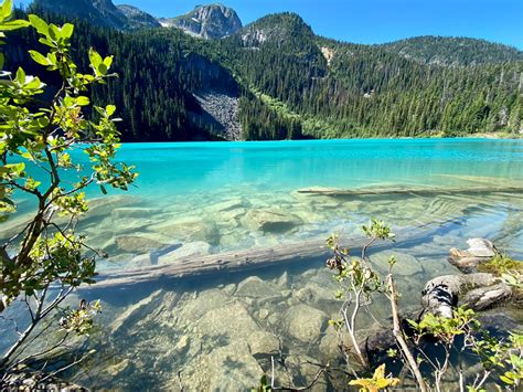 joffre lakes provincial park bc meandering