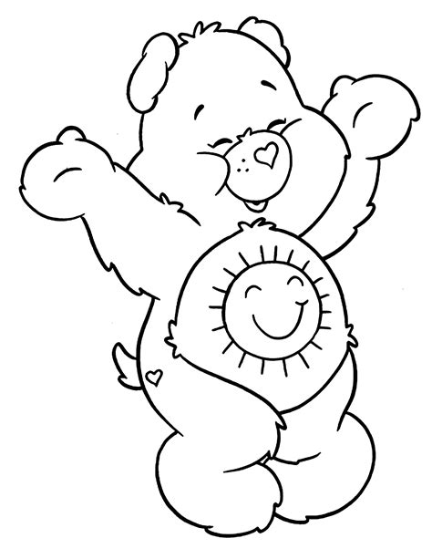 care bears coloring pages  kids
