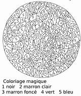 Coloring Magic Mandala Color Kids Print Pages Simple Children sketch template