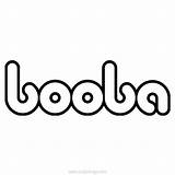 Booba sketch template
