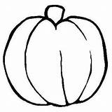 Pumpkin Blank Template Coloring Popular sketch template