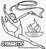 Olympic Coloring Torch Getcolorings sketch template