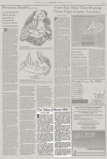 the value of breast milk the new york times