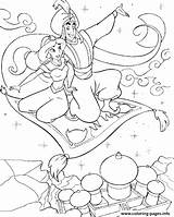 Coloring Aladdin Pages Jasmine Disney Princess Carpet Flying Taking Printable Kids Drawing Animation Movies Magic Colouring Getdrawings Popular Print Sheets sketch template