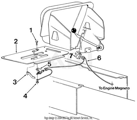 mtd     parts diagram  safety reverse switch