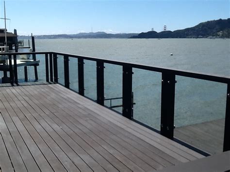 Deck Railing Glass Panels A Glass Railing System Is Often Selected