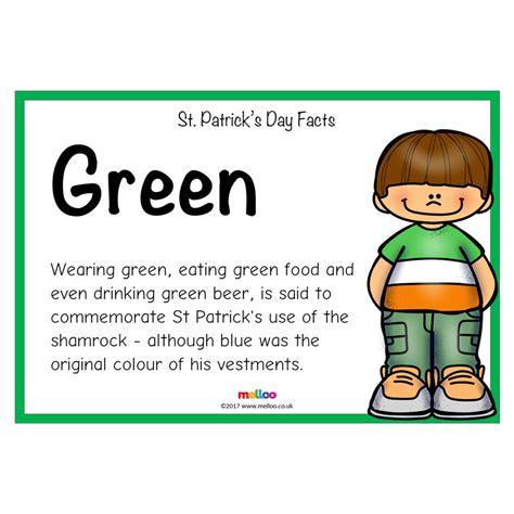 St Patrick’s Day Facts Special Days Ks1 Ks2