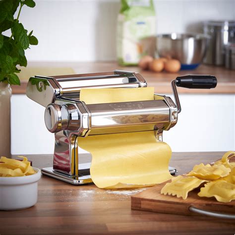 vonshef    stainless steel professional fresh pasta maker machine ebay