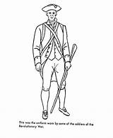 Colonial Soldier Trades Printable sketch template