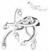 Scylla Sketch Deviantart Odyssey 2010 sketch template