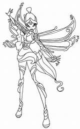Winx Pages Musa Coloriage Bloomix Ausmalbilder Harmonix Elfkena Coloringtop Colorare Guardian Flame Keeper Domino sketch template