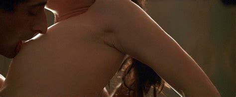 keira knightley tits in sex scene from the jacket scandal planet