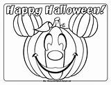 Halloween Coloring Mickey Pages Printable Mouse Pumpkin Disney Happy Kids Princess Superhero Printables Print Fall Color Sheets Older Minnie Drawing sketch template