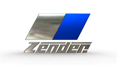 zender logo  model cgtrader