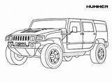 Coloring Pages Hammer Cars sketch template
