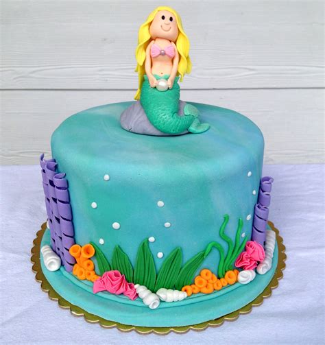 mermaid cake made by tracey munro tauranga nz mermaid