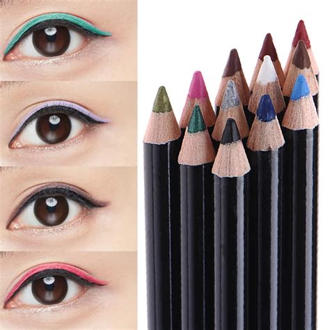 colors waterproof eyeliner pencil long lasting eye liner pencils