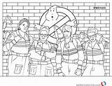 Ghostbusters Coloring Pages Printable Print Kids Color Book Puft Stay Sheets Adults Ghost Busters Papercraft Movie Live Party Squadgoals Logo sketch template
