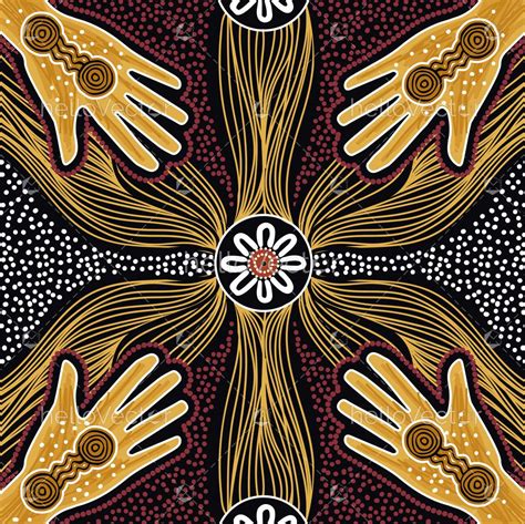 Aboriginal Hand Painting Download Graphics And Vectors