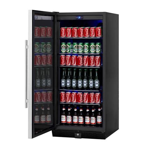 amazoncom kingsbottle beverage beer glass door cooler  pounds fridge   cans