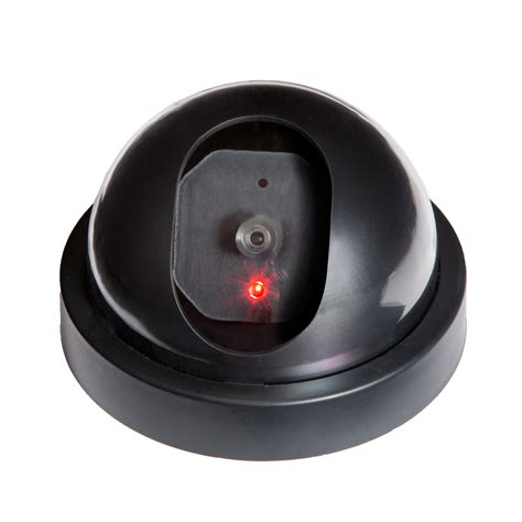 fake motion detector security dome camera  flashing red led light outdoor dummy wireless