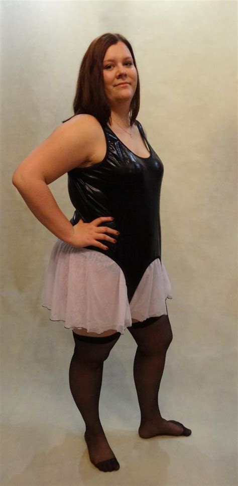 sexy black latex corset with skirt nightwear clubwear big