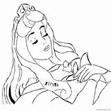 Sleeping Beauty Coloring Pages Coloring4free Aurora Printable Related Posts sketch template