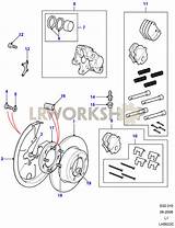 Brake Rear Discs Calipers Rover Diagrams Land Abs Part Parts sketch template