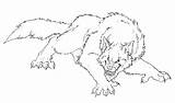 Werewolf Coloring Pages Printable Drawing Drawings Skyrim Wolf Epic Idea Getcolorings Google Werewolves Color Girl Monster Getdrawings sketch template