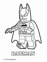 Lego Coloring Pages Dimensions Getcolorings Batman sketch template