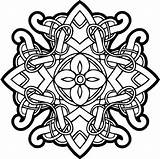 Celtic Coloring Alphabet Pages Getdrawings sketch template