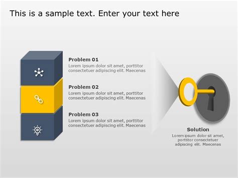 professional problem  solution powerpoint template riset