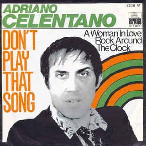 adriano celentano dont play  song releases discogs
