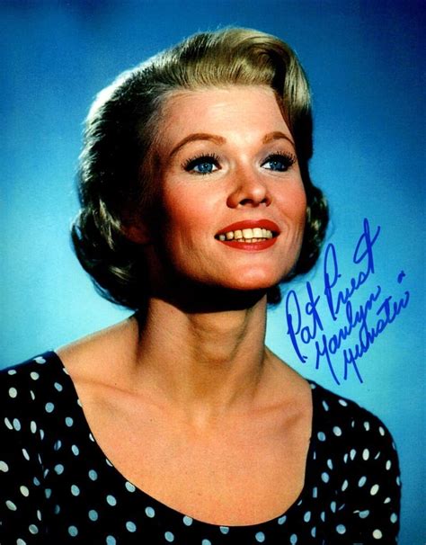 pat priest marilyn munster  munsters autographed  photo