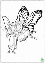 Coloring Barbie Fairy Princess Mariposa Pages Dinokids Close Print Popular Coloringbarbie sketch template