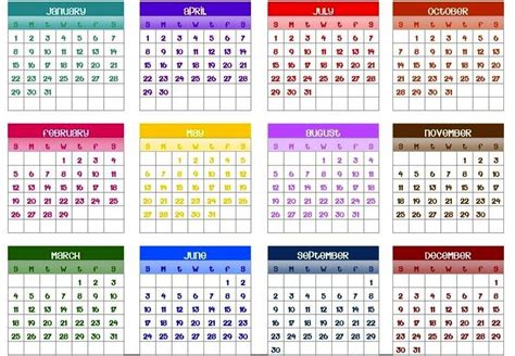 365 Day Calendar Counter Calendar Template 2021