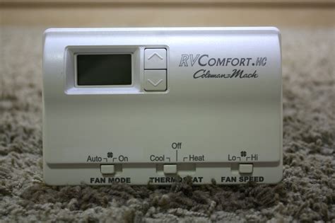 rv interiors  rv coleman mach rvcomforthc  thermostat  sale thermostats coleman