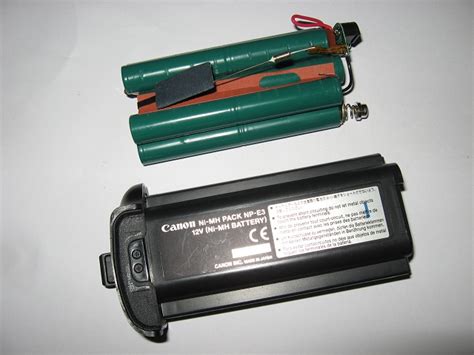 energy canon dslr np  battery modification