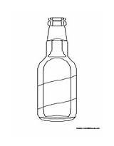 Soda Beer Bottle Coloring Pages Pop Drinks Adult Glass Drink Colormegood sketch template