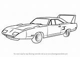 Superbird Daytona Kleurplaat Roadrunner Kleurplatenl Drawingtutorials101 sketch template