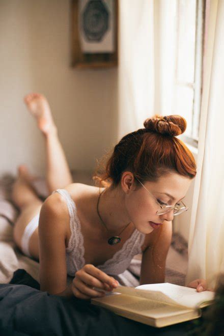 Feet Redhead Glasses And Reading The Perfect Girl Porn Pic Eporner