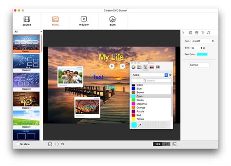 top   dvd menu creators  mac  windows  included