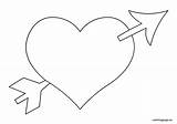 Coloring Coloringpage Valentines sketch template