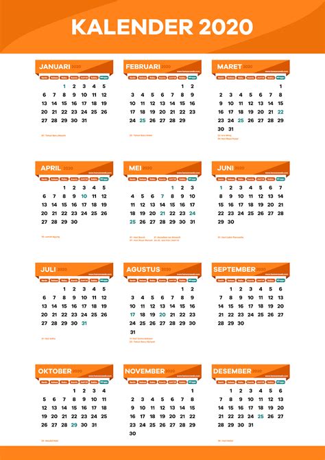 kalender indonesia  format cdr editable png  jpeg lengkap hancaraweb