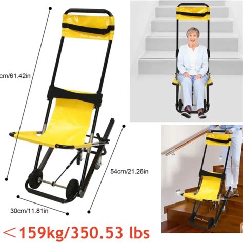 stair chair medical emergency evacuation wheel lift wheelchair