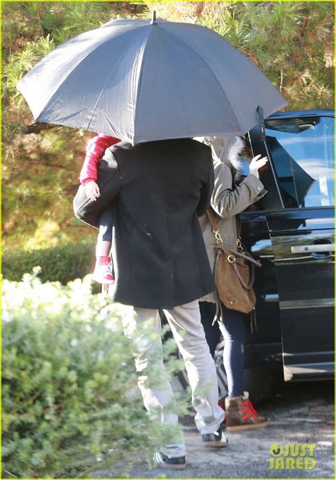 Megan Fox And Brian Austin Green Rainy Day Lunch With Noah Photo