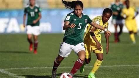 bantwana draws with mexico wins first ever point at u17 women s world cup