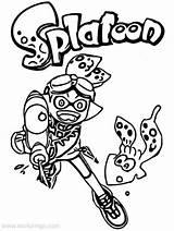 Splatoon Coloring Pages Inkling Squid Boy Xcolorings 596px 59k 794px Resolution Info Type  Size Jpeg sketch template