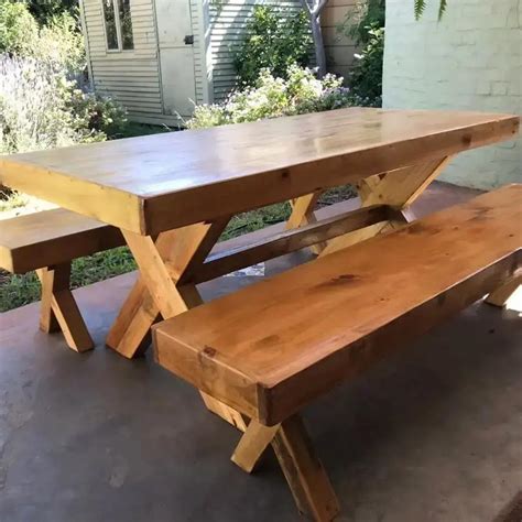 treated tables  benches indoor  outdoor sthelena bay gumtree