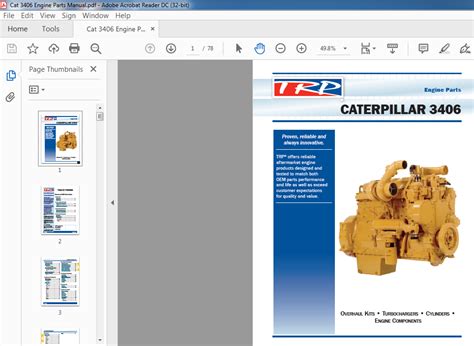 caterpillar  engine parts manual   heydownloads manual downloads
